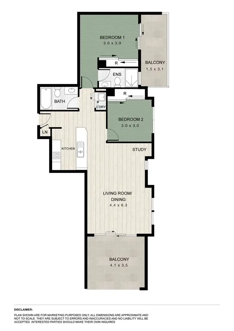 Floorplan of Homely apartment listing, 12/27 High Street, Lutwyche QLD 4030