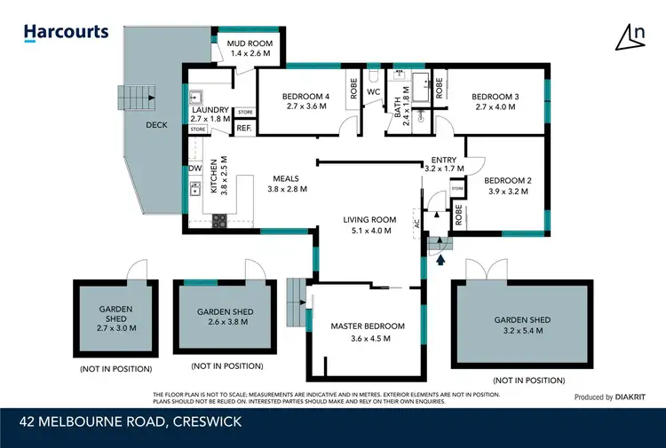 Floorplan of Homely house listing, 42 Melbourne Road, Creswick VIC 3363