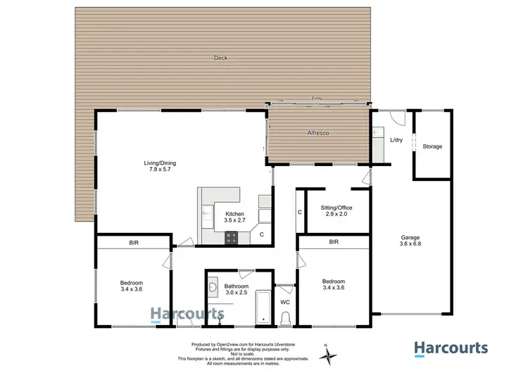 Floorplan of Homely unit listing, 3/2 Parsons Street, Ulverstone TAS 7315