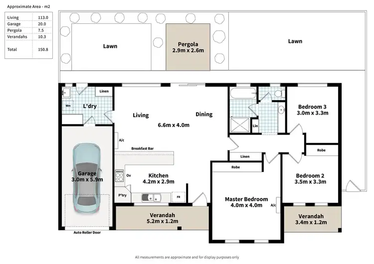 Floorplan of Homely house listing, 20a Vista Street, Moana SA 5169