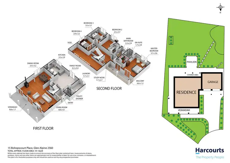 Floorplan of Homely house listing, 15 Bishopscourt Place, Glen Alpine NSW 2560