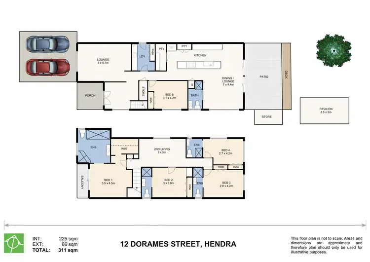 Floorplan of Homely house listing, 12 Dorames Street, Hendra QLD 4011
