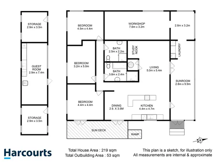 Floorplan of Homely house listing, 8848 Huon Highway, Southport TAS 7109