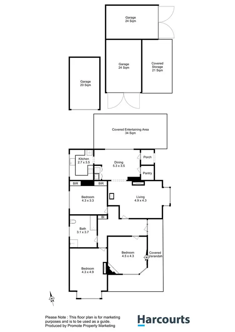 Floorplan of Homely house listing, 5 Alexander Street, Bothwell TAS 7030