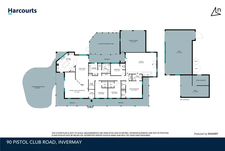 Floorplan of Homely house listing, 90 Pistol Club Road, Invermay VIC 3352