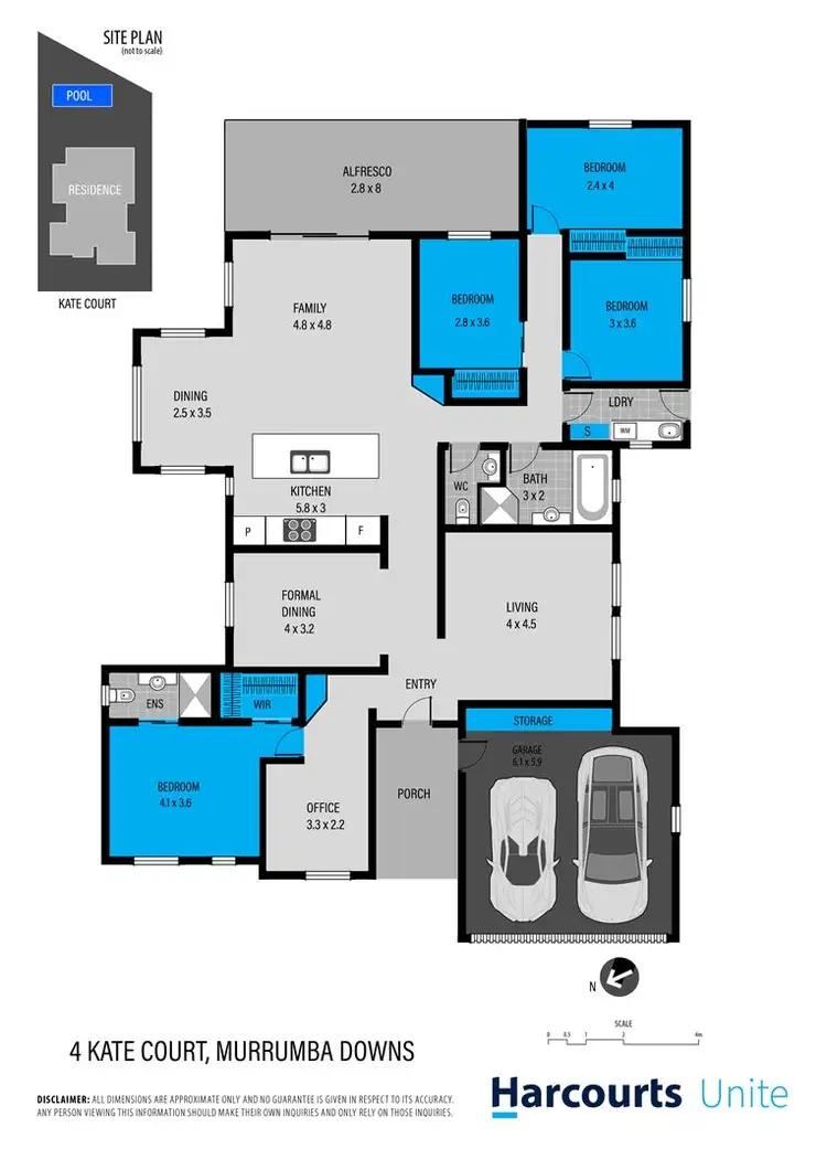 Floorplan of Homely house listing, 4 Kate Court, Murrumba Downs QLD 4503