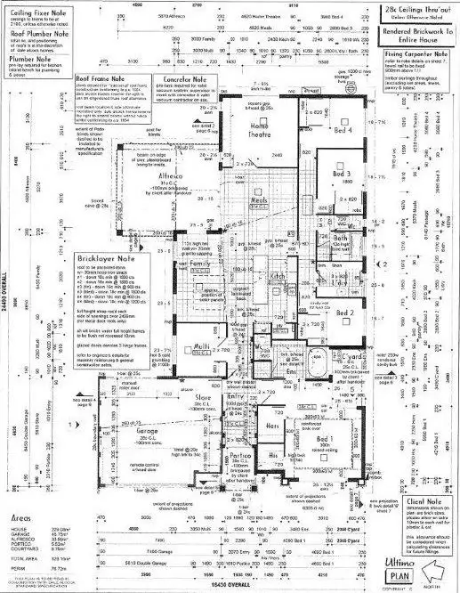 Floorplan of Homely house listing, 13 Tyringa Crescent, Burns Beach WA 6028