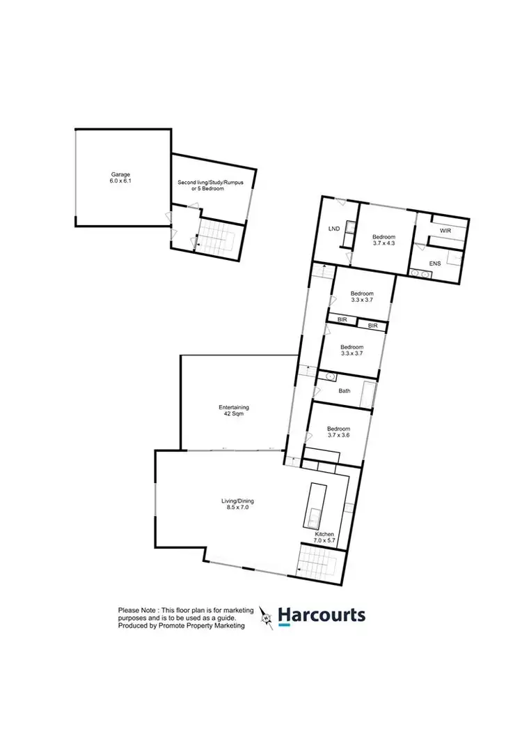 Floorplan of Homely house listing, 18 Skyline Drive, Howrah TAS 7018