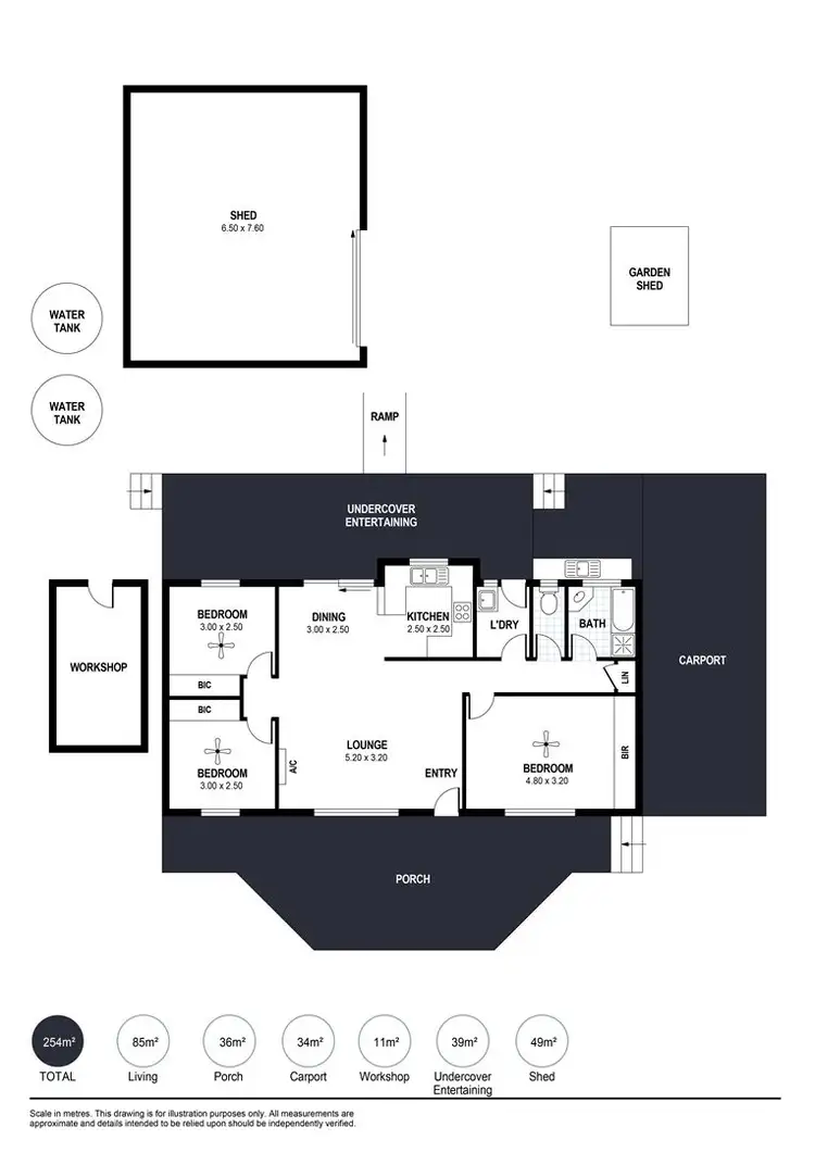 Floorplan of Homely house listing, 46 Arthur Road, Mount Compass SA 5210