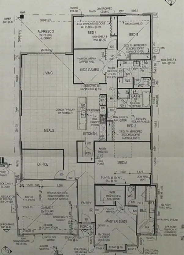 Floorplan of Homely house listing, 65 Norwood Pass, Vasse WA 6280