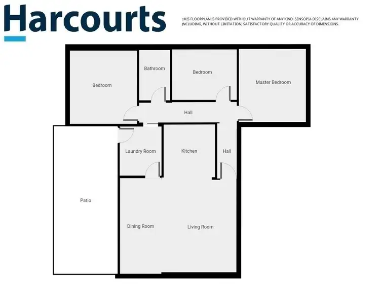 Floorplan of Homely house listing, 23 Lake Street, Edenhope VIC 3318