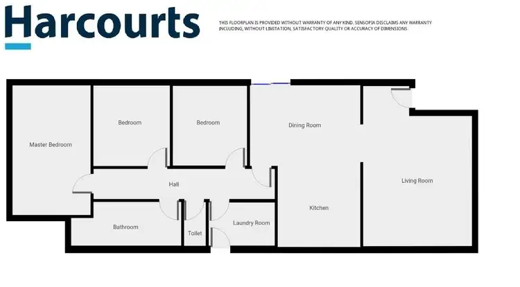Floorplan of Homely house listing, 171 Elizabeth Street, Edenhope VIC 3318