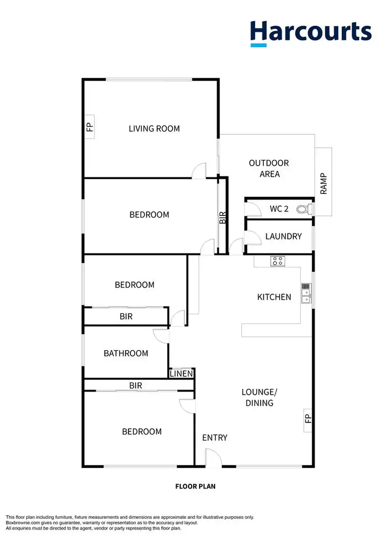 Floorplan of Homely house listing, 10 Mitchell Street, Casterton VIC 3311