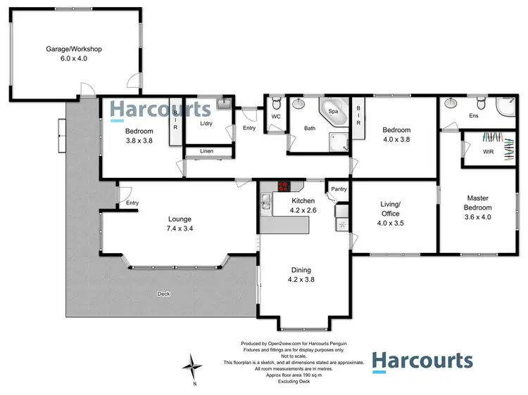 Floorplan of Homely house listing, 4 Mortimer Road, Penguin TAS 7316