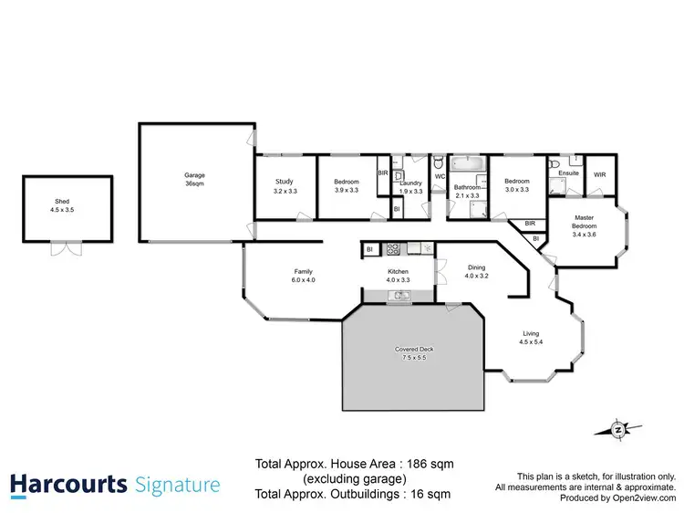 Floorplan of Homely house listing, 3 Albert Court, Dodges Ferry TAS 7173