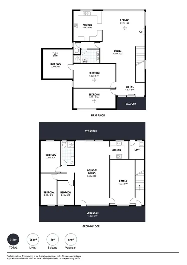 Floorplan of Homely house listing, 57 Morrison Avenue, Middleton SA 5213