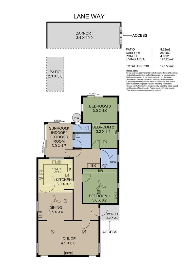 Floorplan of Homely house listing, 143 Young Street, Parkside SA 5063