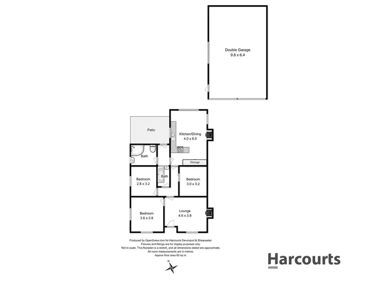 Floorplan of Homely house listing, 1 Gwynne Street, East Devonport TAS 7310