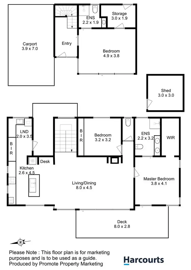 Floorplan of Homely house listing, 144 Lewisham Scenic Drive, Lewisham TAS 7173