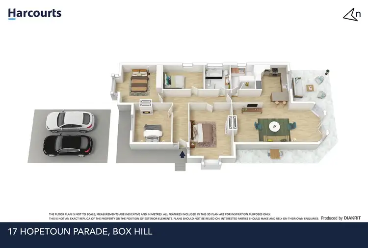 Floorplan of Homely house listing, 17 Hopetoun Parade, Box Hill VIC 3128