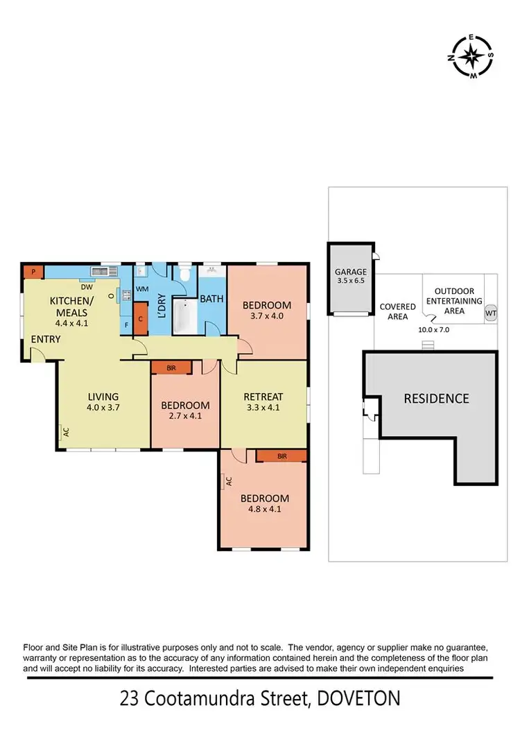 Floorplan of Homely house listing, 23 Cootamundra Street, Doveton VIC 3177