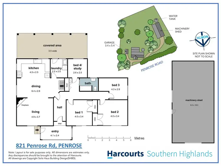 Floorplan of Homely house listing, 821 Penrose Road, Penrose NSW 2579
