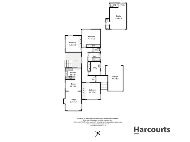 Floorplan of Homely house listing, 22 Surrey Street, Devonport TAS 7310