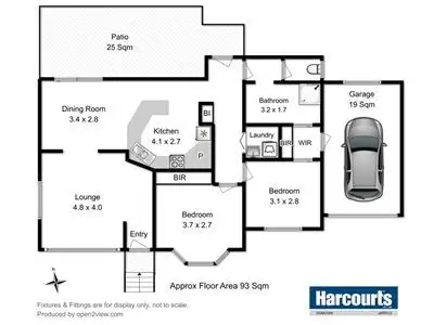 Floorplan of Homely unit listing, 7/10 Lowelly Road, Lindisfarne TAS 7015