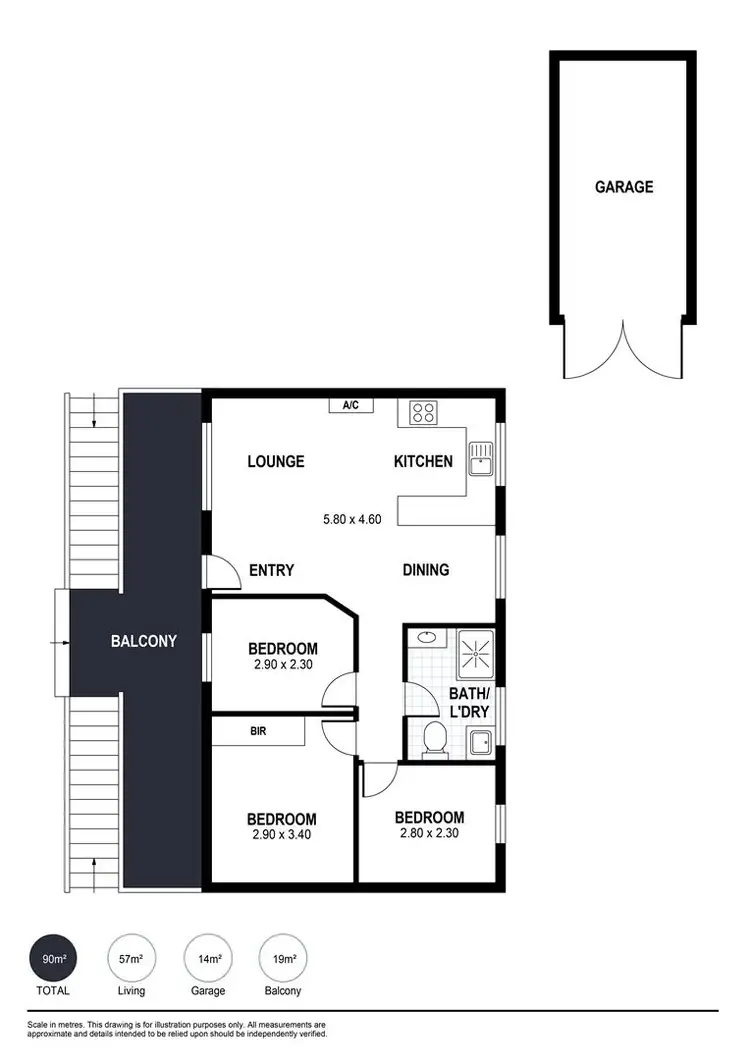 Floorplan of Homely house listing, 19 Beach Road, Goolwa Beach SA 5214