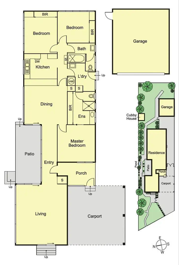 Floorplan of Homely house listing, 12 Crosbie Road, Murrumbeena VIC 3163