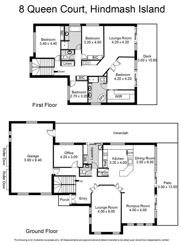 Floorplan of Homely house listing, 8 Queen Court, Hindmarsh Island SA 5214