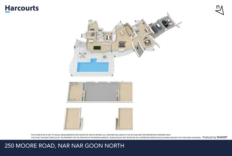 Floorplan of Homely rural property listing, 250 Moore Road, Nar Nar Goon North VIC 3812