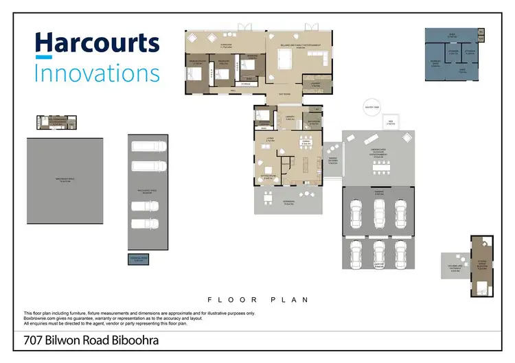 Floorplan of Homely rural property listing, 707 Bilwon Road, Biboohra QLD 4880