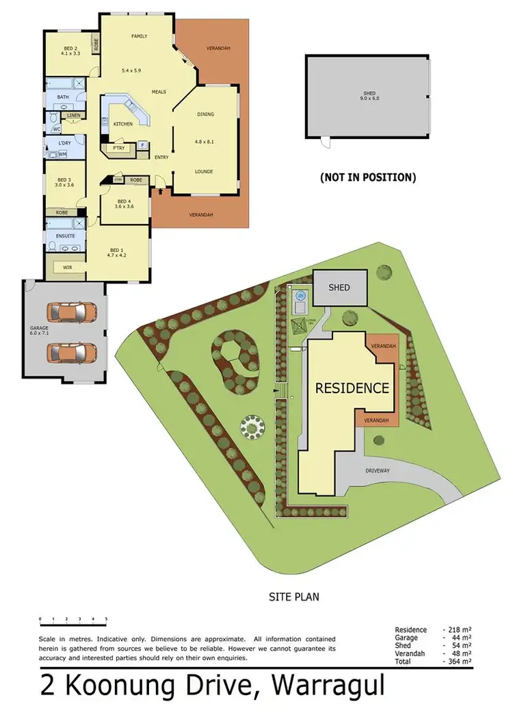 Floorplan of Homely house listing, 2 Koonung Drive, Warragul VIC 3820