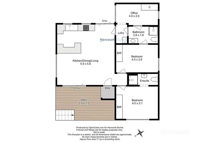 Floorplan of Homely house listing, 19 York Street, Parklands TAS 7320