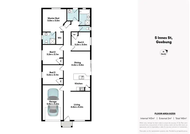 Floorplan of Homely house listing, 5 Innes Street, Geebung QLD 4034