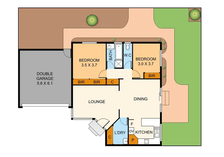 Floorplan of Homely unit listing, 3/23 Wedmore Road, Boronia VIC 3155