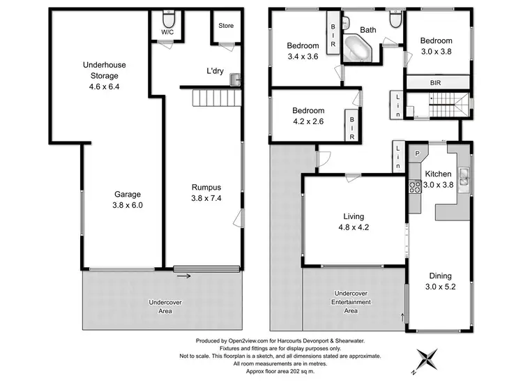 Floorplan of Homely house listing, 23 Riverview Avenue, East Devonport TAS 7310