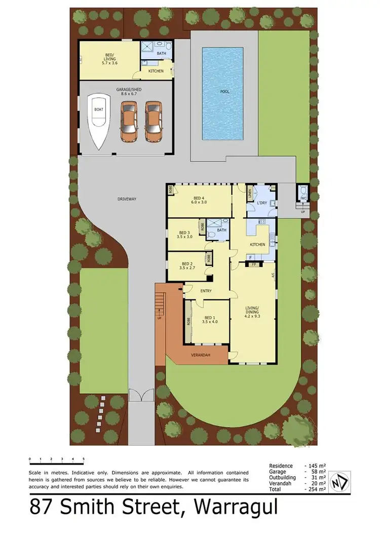 Floorplan of Homely house listing, 87 Smith Street, Warragul VIC 3820