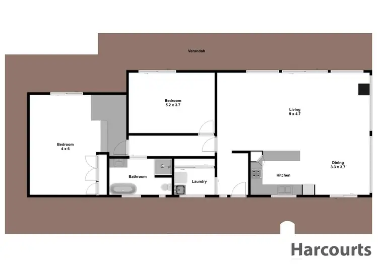 Floorplan of Homely rural property listing, 931 Moe Rawson Road, Tanjil South VIC 3825