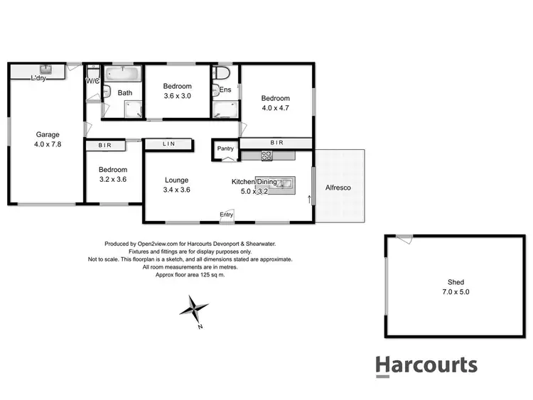 Floorplan of Homely house listing, 20 Berkshire Parade, Penguin TAS 7316