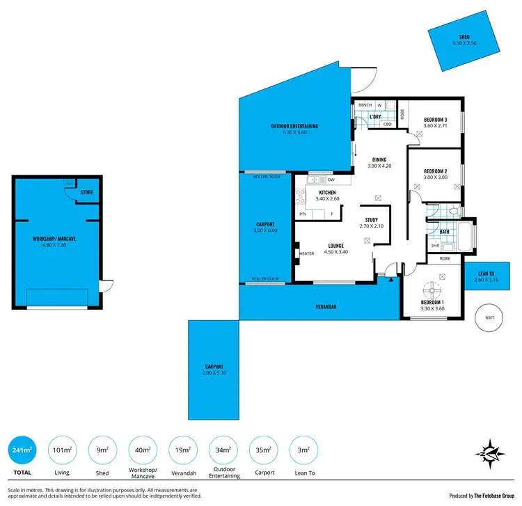 Floorplan of Homely house listing, 6 Jeanette Crescent, Aberfoyle Park SA 5159