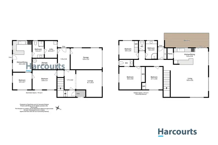 Floorplan of Homely house listing, 1 Olympic Court, Penguin TAS 7316