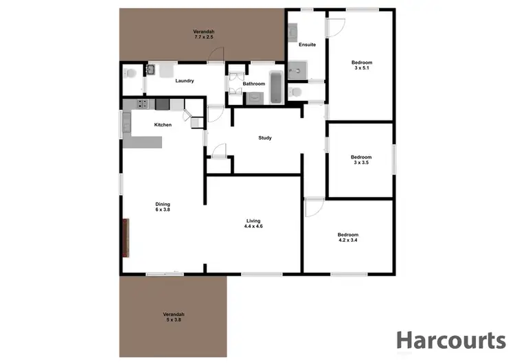 Floorplan of Homely rural property listing, 635 Allambee Childers Road, Childers VIC 3824