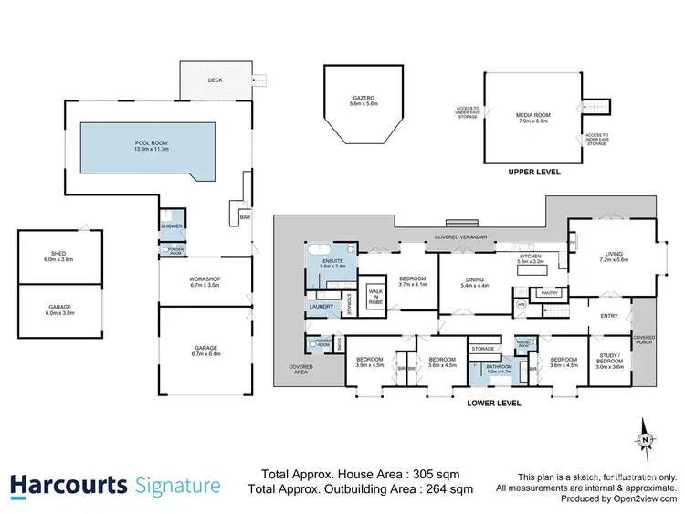 Floorplan of Homely house listing, 'Stefworth Manor' 1 Stefworth Lane, Acton Park TAS 7170