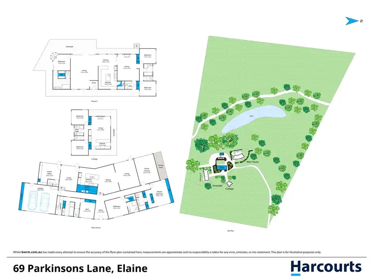 Floorplan of Homely house listing, 69 Parkinsons Lane, Elaine VIC 3334