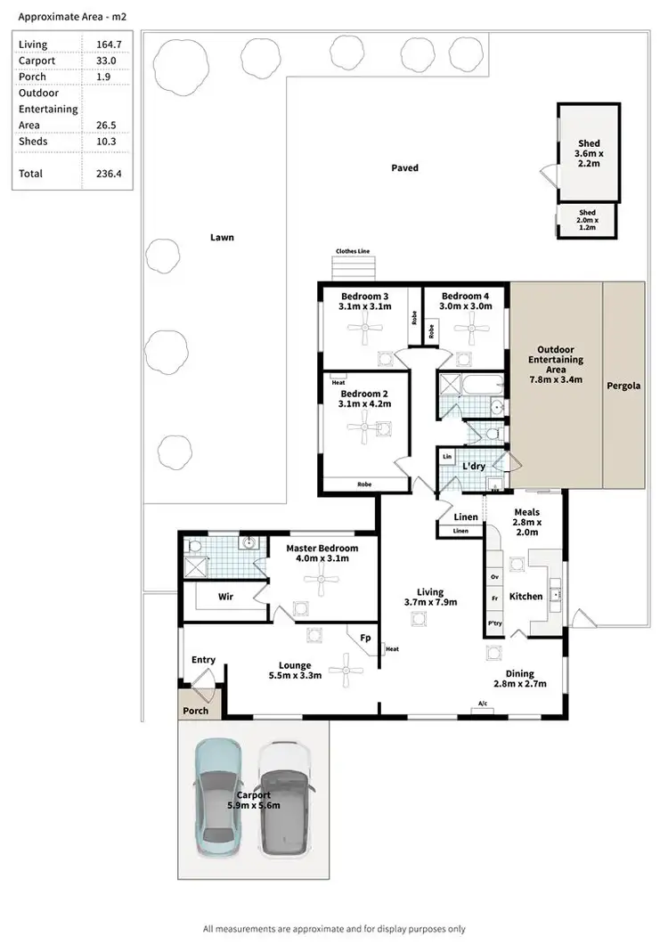 Floorplan of Homely house listing, 20 Barcelona Drive, Happy Valley SA 5159