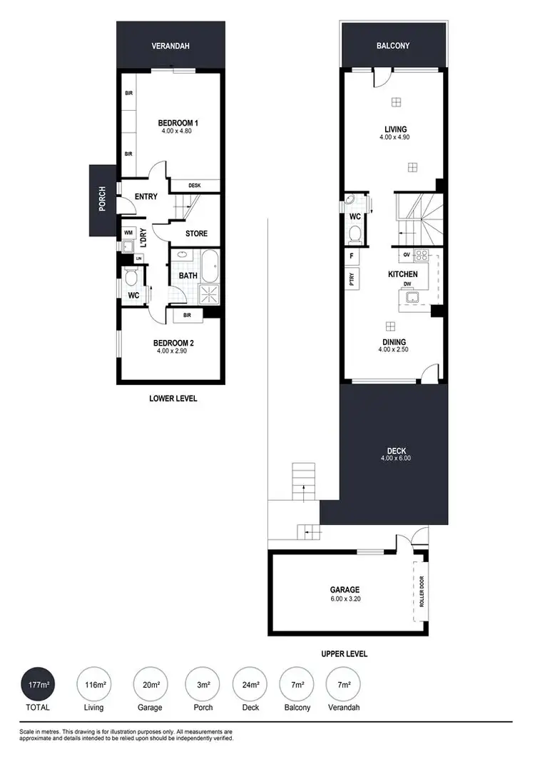Floorplan of Homely unit listing, 8/22 Esplanade, Victor Harbor SA 5211