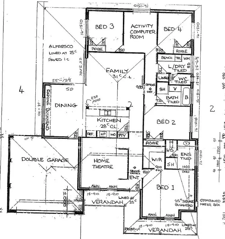 Floorplan of Homely house listing, 20 Clematis Way, Broadwater WA 6280