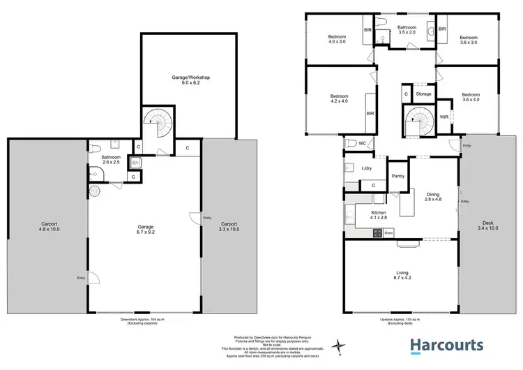 Floorplan of Homely house listing, 243 Penguin Road, West Ulverstone TAS 7315